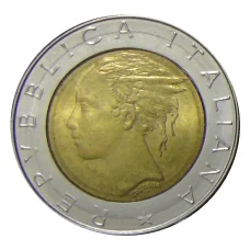 Монета 500 лир 1982 года Италия (реверс)