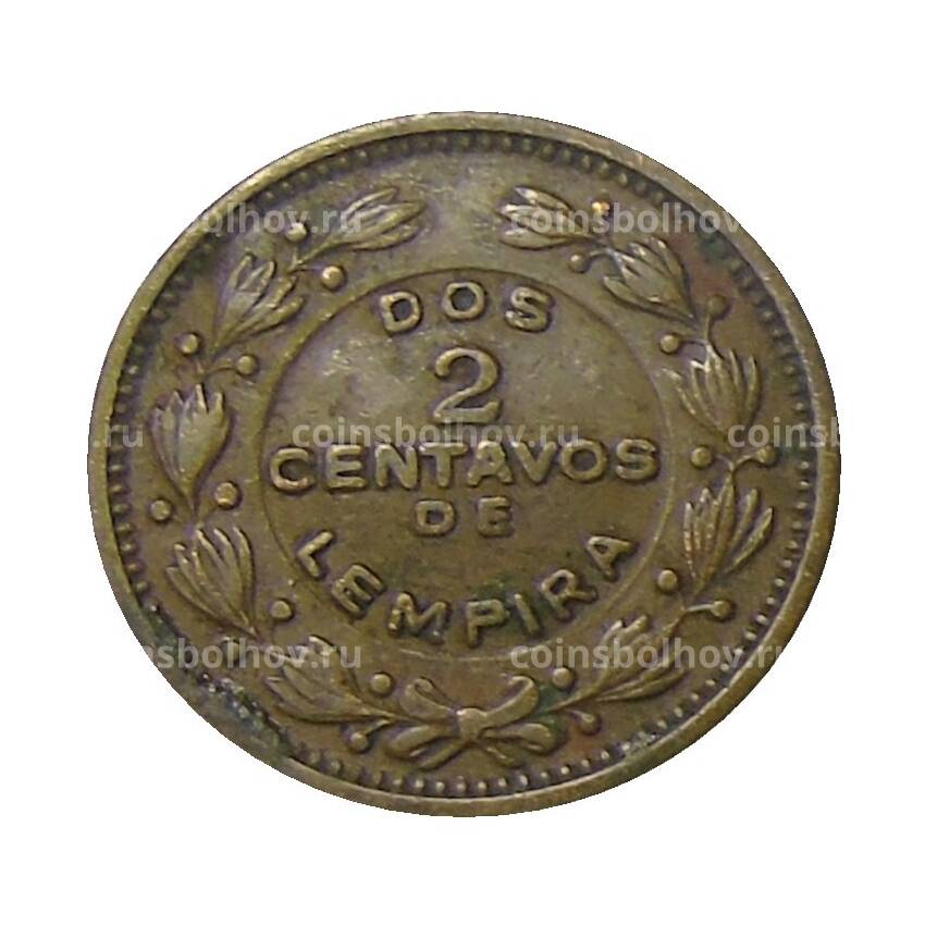 Монета 2 сентаво 1956 года Гондурас