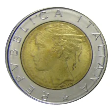 Монета 500 лир 1984 года Италия (реверс)