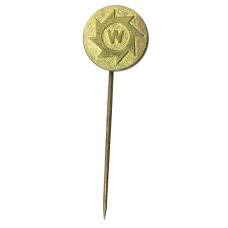 Значок рекламный W