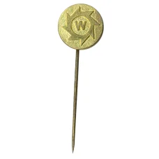 Значок рекламный W