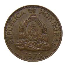 Монета 1 сентаво 1974 года Гондурас (реверс)
