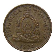 Монета 1 сентаво 1974 года Гондурас (реверс)