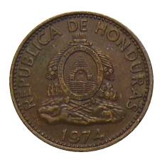 Монета 1 сентаво 1974 года Гондурас (реверс)