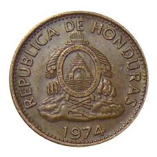 Монета 1 сентаво 1974 года Гондурас (реверс)