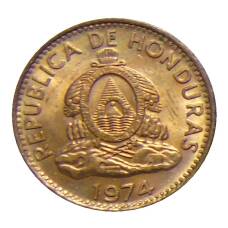 Монета 1 сентаво 1974 года Гондурас (реверс)