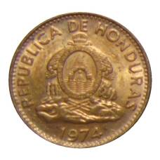 Монета 1 сентаво 1974 года Гондурас (реверс)