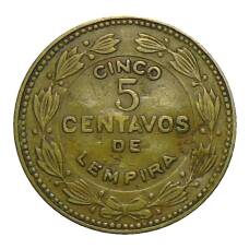 Монета 5 сентаво 1975 года Гондурас (аверс)