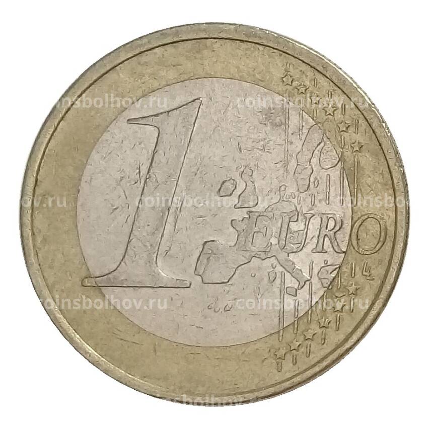 Монета 1 евро 2002 года D Германия (вид 2)
