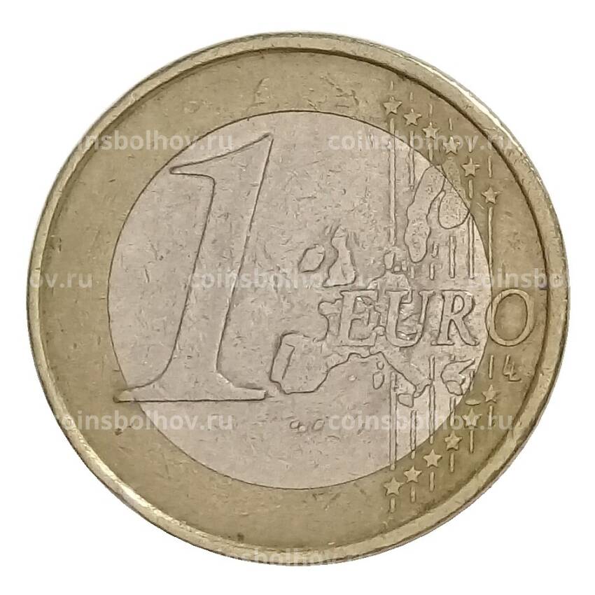 Монета 1 евро 2002 года J Германия (вид 2)