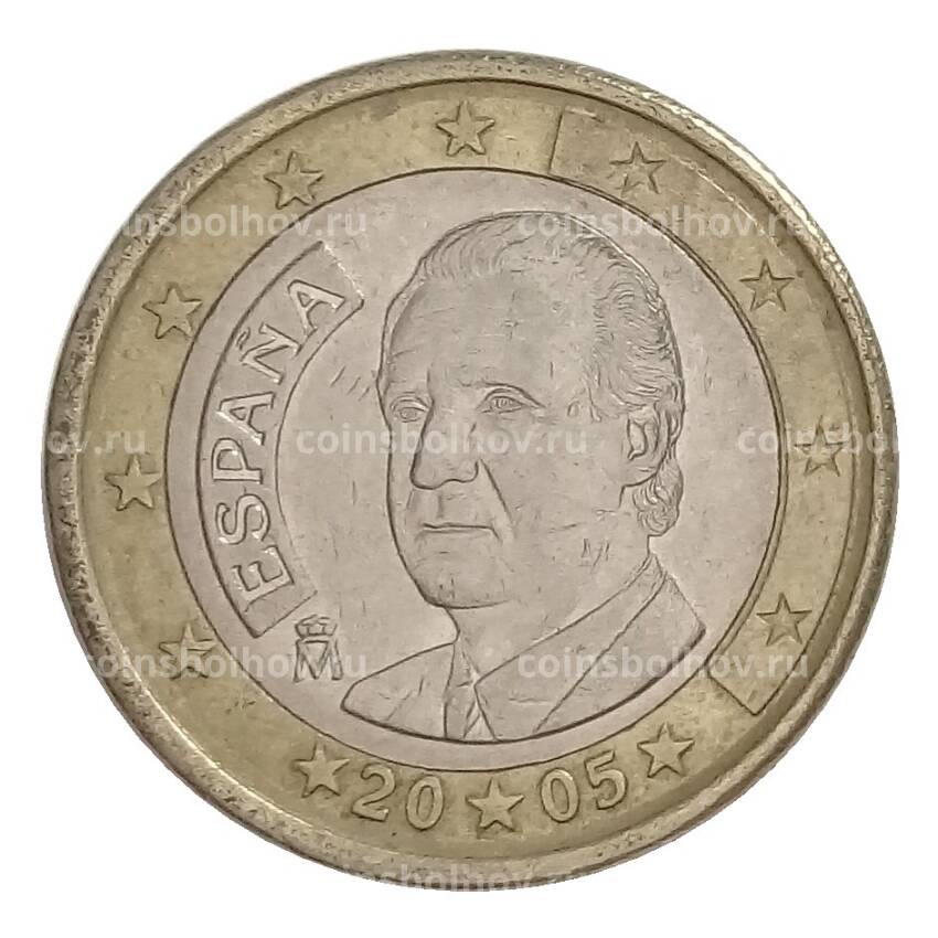 Монета 1 евро 2005 года Испания