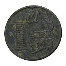 Монета 1 цент 1941 года Нидерланды (аверс)