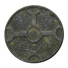Монета 1 цент 1941 года Нидерланды (реверс)