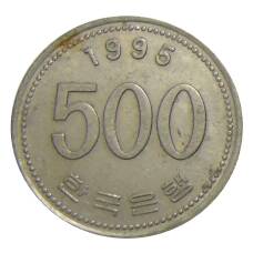 Монета 500 вон 1995 года Южная Корея (аверс)
