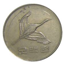 Монета 500 вон 1995 года Южная Корея (реверс)