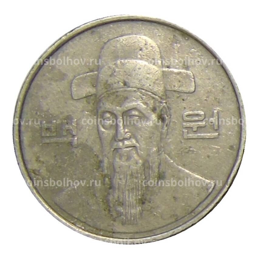 Монета 100 вон 1986 года Южная Корея (вид 2)