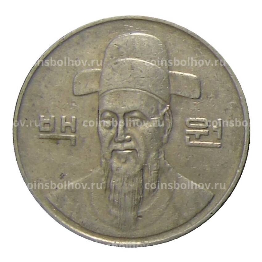 Монета 100 вон 1990 года Южная Корея (вид 2)