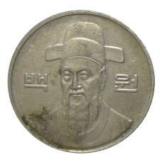 Монета 100 вон 1991 года Южная Корея (реверс)