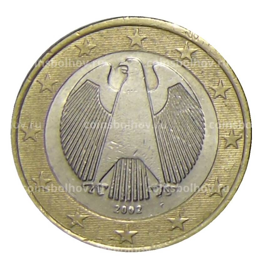 Монета 1 евро 2002 года  F Германия