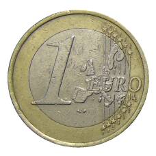 Монета 1 евро 2002 года D Германия (реверс)