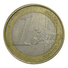 Монета 1 евро 2002 года G Германия (реверс)
