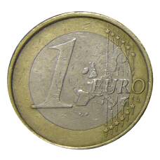 Монета 1 евро 2002 года G Германия (реверс)