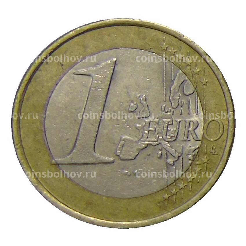 Монета 1 евро 2002 года F Германия (вид 2)