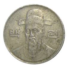 Монета 100 вон 1991 года Южная Корея (реверс)
