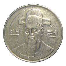 Монета 100 вон 1992 года Южная Корея (реверс)
