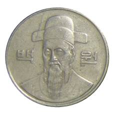 Монета 100 вон 1994 года Южная Корея (реверс)