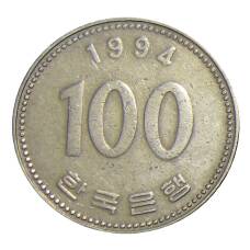 Монета 100 вон 1994 года Южная Корея (аверс)