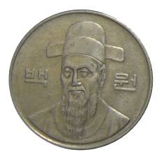 Монета 100 вон 1995 года Южная Корея (реверс)