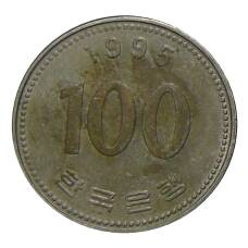 Монета 100 вон 1995 года Южная Корея (аверс)
