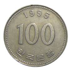 Монета 100 вон 1995 года Южная Корея (аверс)