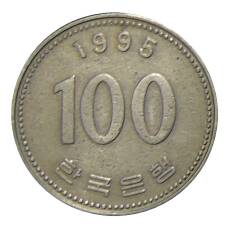Монета 100 вон 1995 года Южная Корея (аверс)