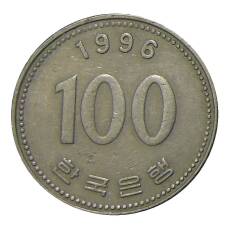 Монета 100 вон 1996 года Южная Корея (аверс)