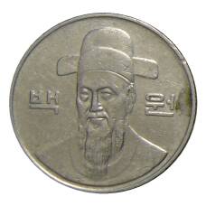 Монета 100 вон 1996 года Южная Корея (реверс)