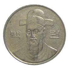 Монета 100 вон 1996 года Южная Корея (реверс)