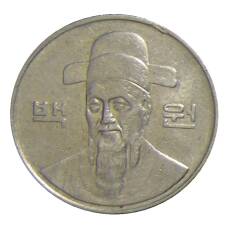 Монета 100 вон 1996 года Южная Корея (реверс)