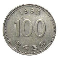 Монета 100 вон 1996 года Южная Корея (аверс)
