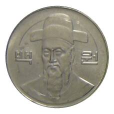 Монета 100 вон 2002 года Южная Корея (реверс)
