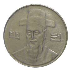 Монета 100 вон 2002 года Южная Корея (реверс)