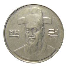 Монета 100 вон 2006 года Южная Корея (реверс)