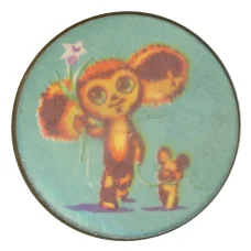 Значок Чебурашка