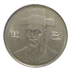 Монета 100 вон 2008 года Южная Корея (реверс)