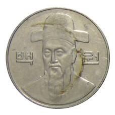 Монета 100 вон 2010 года Южная Корея (реверс)