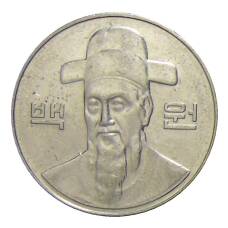 Монета 100 вон 2010 года Южная Корея (реверс)