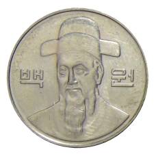 Монета 100 вон 2010 года Южная Корея (реверс)