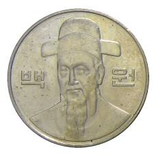 Монета 100 вон 2011 года Южная Корея (реверс)