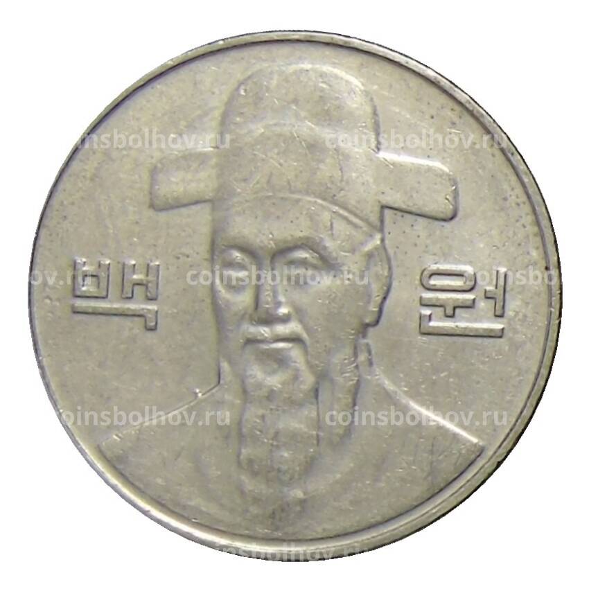 Монета 100 вон 2011 года Южная Корея (вид 2)